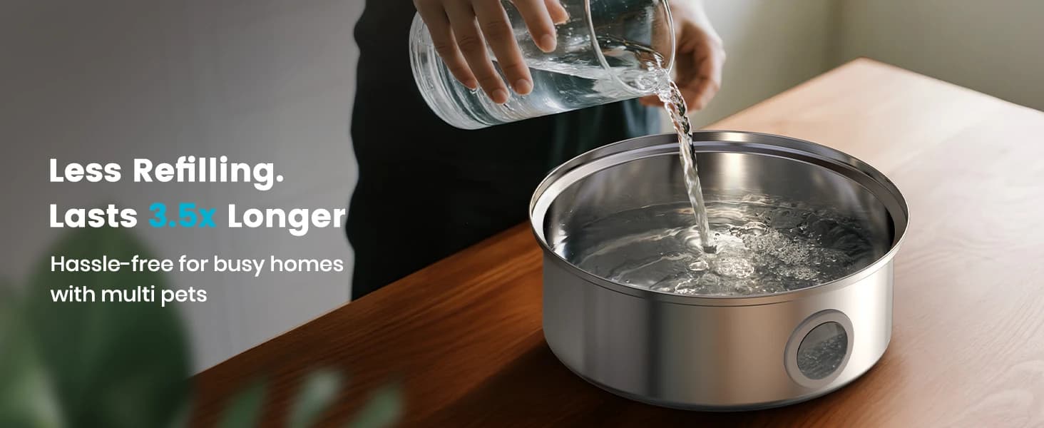 7L/230oz Dog Water Fountain for Multi-pet Household — collection imagery