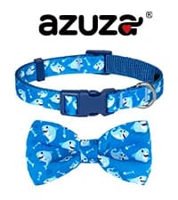 Anchor Dog Collar with Bow Tie — collection imagery
