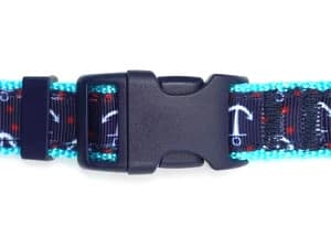 Anchor Dog Collar with Bow Tie — Fashion Design
