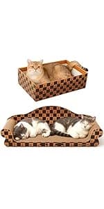 Cat Scratching Board 3 Pack – Reversible Cardboard Scratcher for Indoor Cats — product details