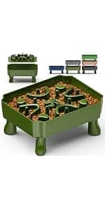 Slow Feeder Dog Bowl — Anti-Chocking Slower Feeding Pet Puzzle Bowls — product details
