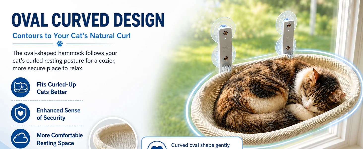 Cat Window Perch for Narrow Windows — product details
