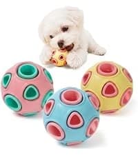 Dog Chew Toys for Aggressive Chewers — Rubber Squeaky Dog Toys — collection imagery