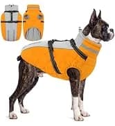 Waterproof Dog Coat Dog Jacket Fullbody Dogs Winter Coat Snowsuit — collection imagery