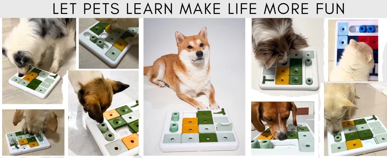 Dog Puzzle Toy 3 Levels — Mental stimulating for Boredom and Smart Dogs — product details