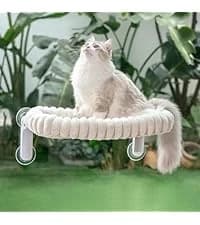 Foldable Cat Window Perch — Large Suction Cup Kitty Hammock — collection imagery