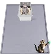 Silicone Cat Litter Mat for Litter Box 40”x28” Large Cat Mat — collection imagery