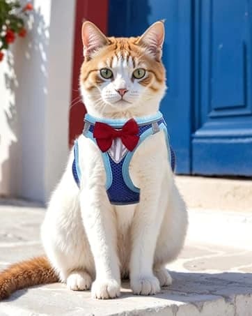 Cat Harness and Leash Set — Escape Proof Soft Vest Walk Pink XS — collection imagery