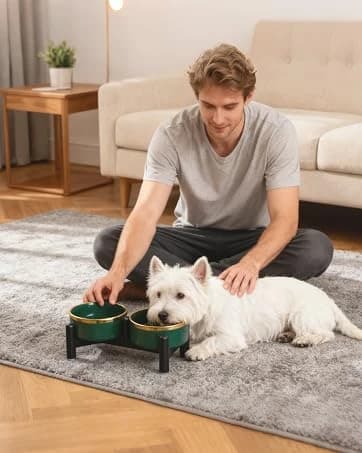 Elevated Slow Feeder Dog Bowl — collection imagery