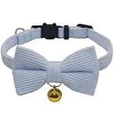 Leather Cat Collar with Bell Breakaway- Adjustable — collection imagery