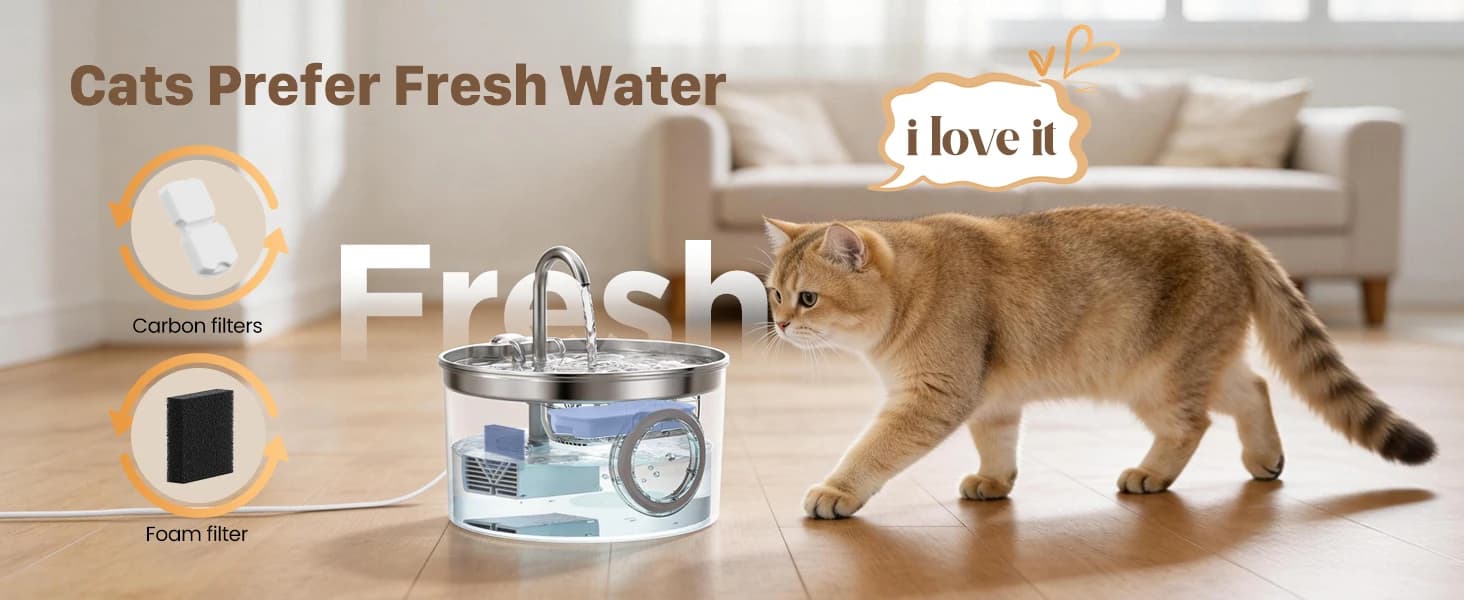 Cat Water Fountain Filter — 24 Cat Fountain Filter Replacement — product details