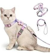 Pink Bow Cat Harness and Leash Set — Escape Proof — collection imagery