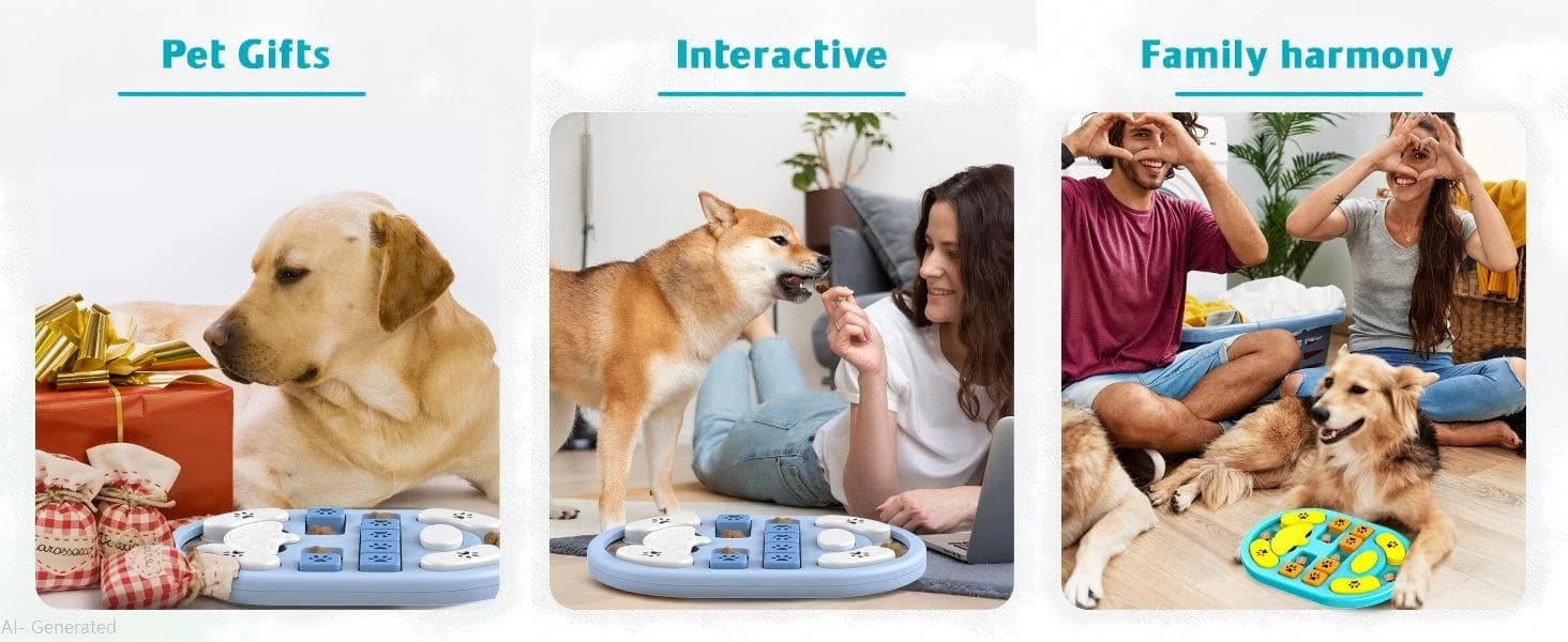 Dog Puzzle Toy — Interactive Treat Dispensing Toys — product details