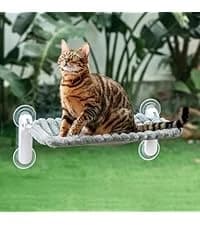 Foldable Cat Window Perch — Large Suction Cup Kitty Hammock — collection imagery