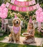 Dog Birthday Party Supplies — Dog Birthday Bandana — collection imagery