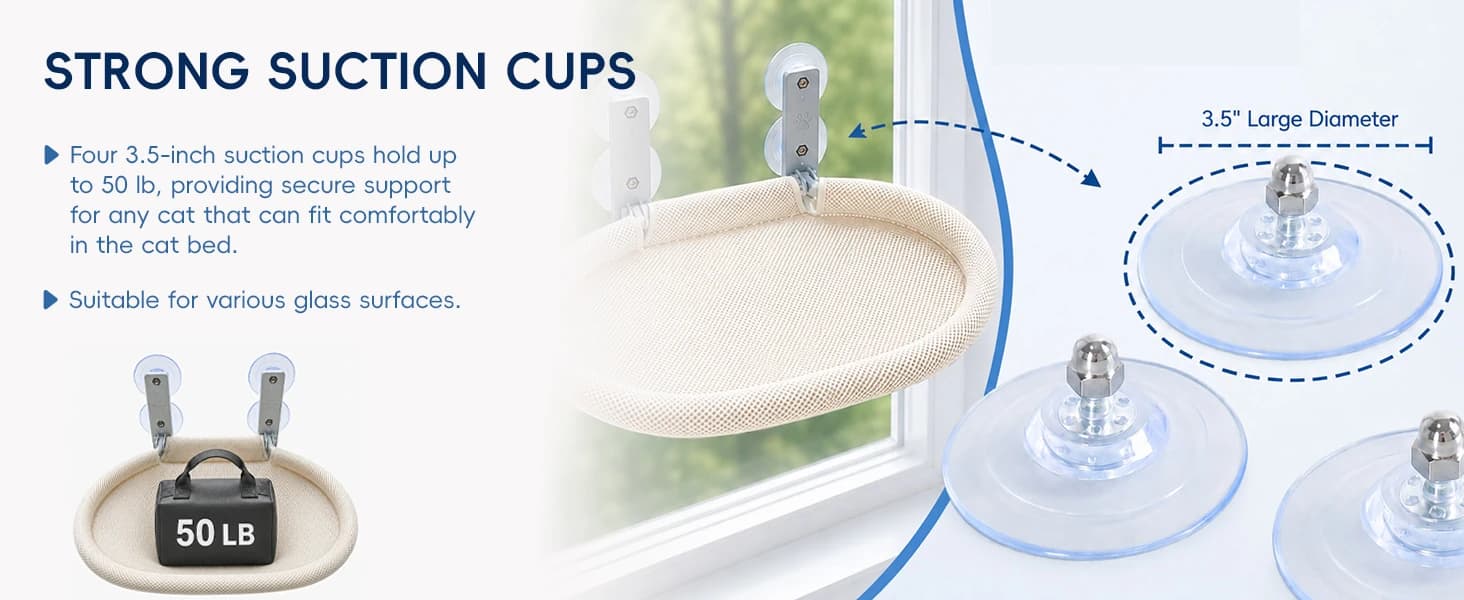 Cat Window Perch for Narrow Windows — product details