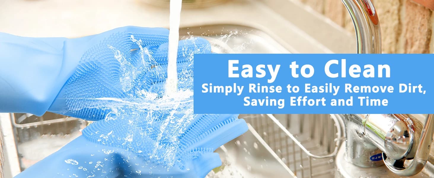 Pet Grooming Gloves—Dog Washing Gloves with High-Density Teeth — product details
