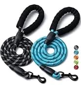 2 Pack Dog Leash — Heavy Duty Nylon Rope Pet Leashes — collection imagery