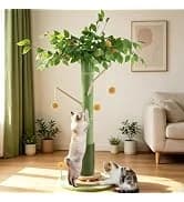 38" Tall Sisal Cat Scratching Post with Stable Base for Indoor Adult Cats — collection imagery