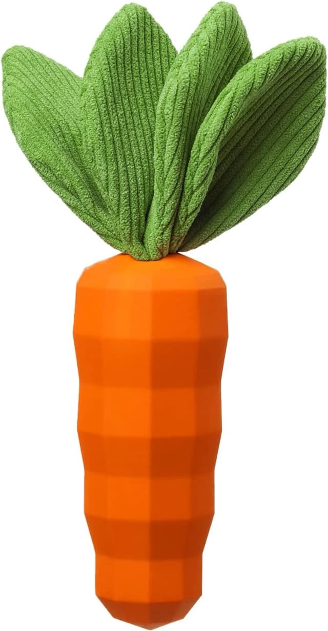 Dog Chew Toys for Aggressive Chewers — Rubber Squeaky Dog Toys