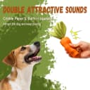 Dog Chew Toys for Aggressive Chewers — Rubber Squeaky Dog Toys
