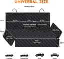 Dog Car Seat Cover — Back Seat Cover for Dogs Pet Car Seat Protector