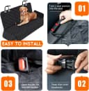 Dog Car Seat Cover — Back Seat Cover for Dogs Pet Car Seat Protector