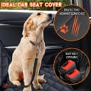 Dog Car Seat Cover — Back Seat Cover for Dogs Pet Car Seat Protector