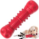 Dog Squeaky Toys for Aggressive Chewers — A Red / For Larege Dogs
