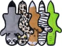 No Stuffing Dog Toys Crinkle Squeaky — Assorted 5 Pack / Large