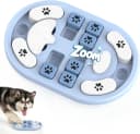 Dog Puzzle Toy — Interactive Enrichment Treat Food Puzzles — Gray