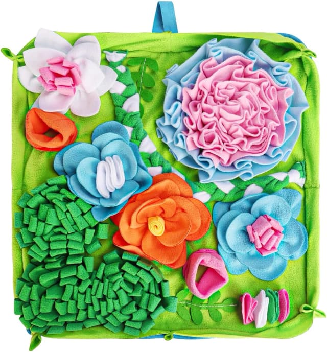 Snuffle Mat for Dogs — Slow Feeder Interactive Puzzle Dog Food Mat