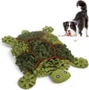 Snuffle Mat for Dogs — Boredom Relief Interactive Feeder — brown / L