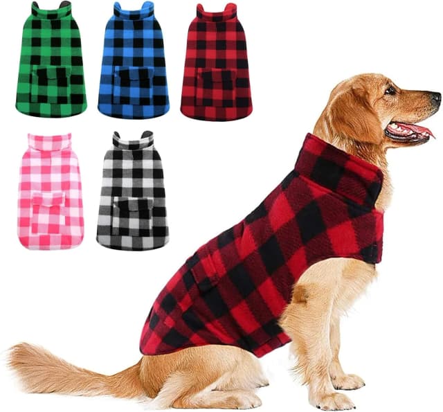 Reversible Dog Winter Coat — Dog Jacket for Small