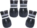 Breathable Dog Boots for Medium and Large Dogs — Black / L (Insole Width 2.6")for 44~66lb