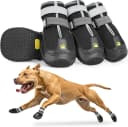 Dog Shoes for Large Medium Dogs — Dog Boots for Hot Pavement Size6 — Black / Size6: 2.6" x 3.0" (W*L)