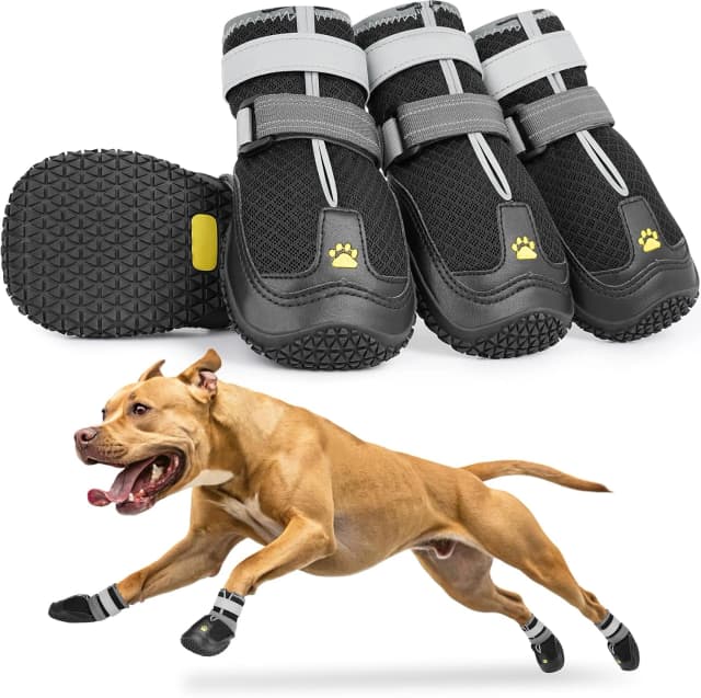 Dog Shoes for Large Medium Dogs — Dog Boots for Hot Pavement Size6