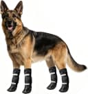 Winter Dog Boots for Large Dogs — Black / XL (#5)