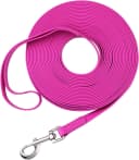 Waterproof Long Leash Durable Dog Recall Training Lead Great for Outdoor Hiking — Training — Purple / 15ft