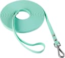 Dog Training Long Leash Waterproof Long Line Heavy Duty Outdoor Recall Lead 10ft 15ft 20ft 30ft 50ft for Small — 10FT / Mint green