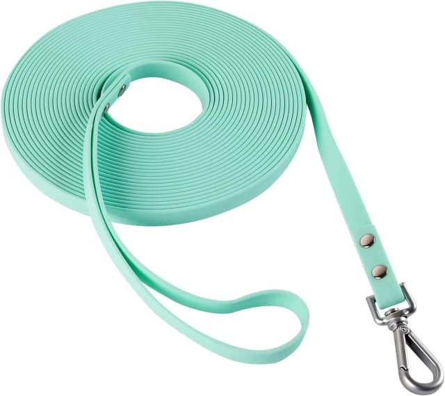 Dog Training Long Leash Waterproof Long Line Heavy Duty Outdoor Recall Lead 10ft 15ft 20ft 30ft 50ft for Small