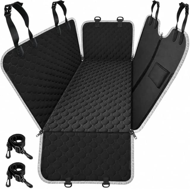 Dog Car Seat Cover for Back Seat — Waterproof Dog Hammock for Car