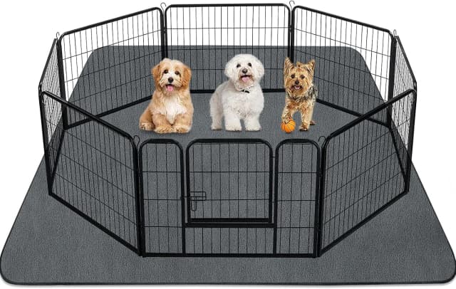 Washable Pee Pads for Dogs 72"x72" Reusable Dog Pads Extra Large Upgrade Non-Slip Dog Pee Pads Heavy Absorbency