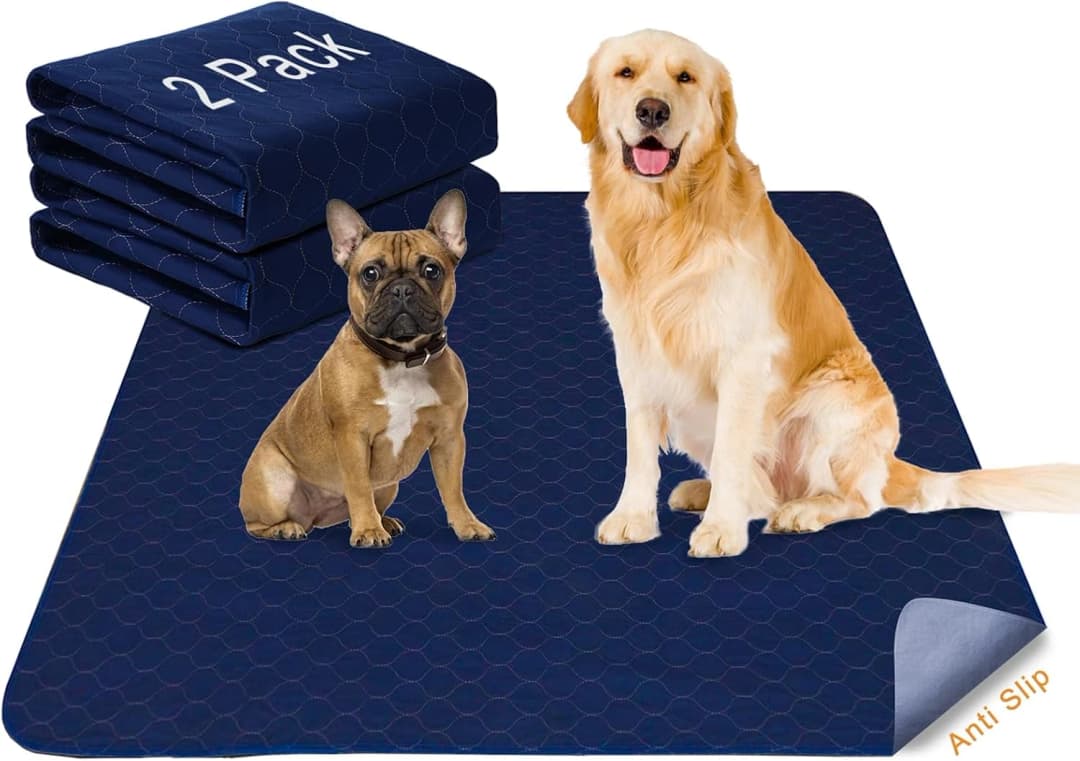 2Pack Pee Pads for Dogs Washable 53”x53” — 2Pack 53”x53”