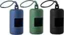 3Pack Dog Poop Bag Holder for Leash Lightweight Pet Waste Bag Dispenser with Leash Attachment Portable Plastic — 3 Count (Pack of 1)