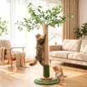 Tall Cat Scratching Post 51 Inch — Sisal Rope Cat Scratcher Tree — Original option