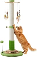 38" Tall Sisal Cat Scratching Post with Stable Base for Indoor Adult Cats — 38 Inch Tall