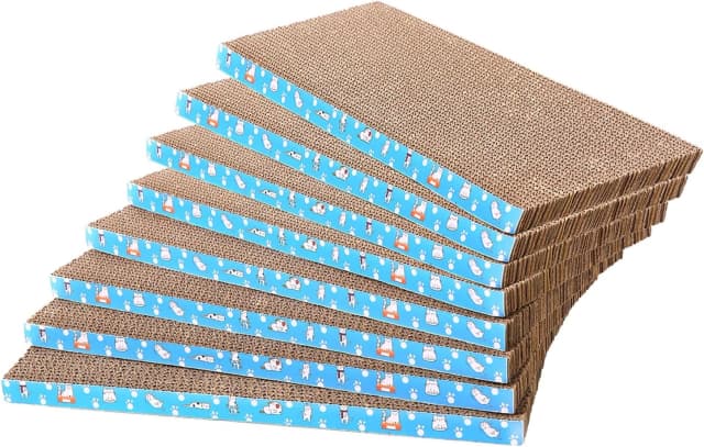 8 Packs in 1 Cat Scratch Pad