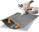 Litter Box Mat — Double-Layer Urineproof Design — Gray / 30x24 Inch
