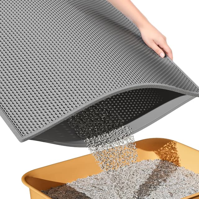 Cat Litter Mat Honeycomb Double Layer Design — 24’’ x 15’’